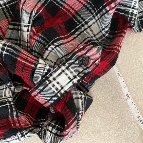 Lauren Ralph Lauren Flannel Cotton Shirt NWOT Size M - Picture 4 of 5